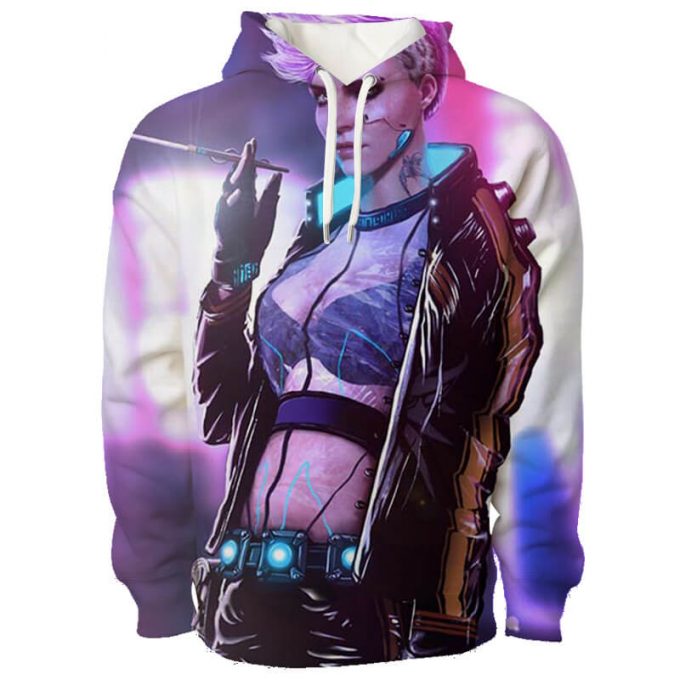 Cyberpunk Dyed Fleece Sweatshirt